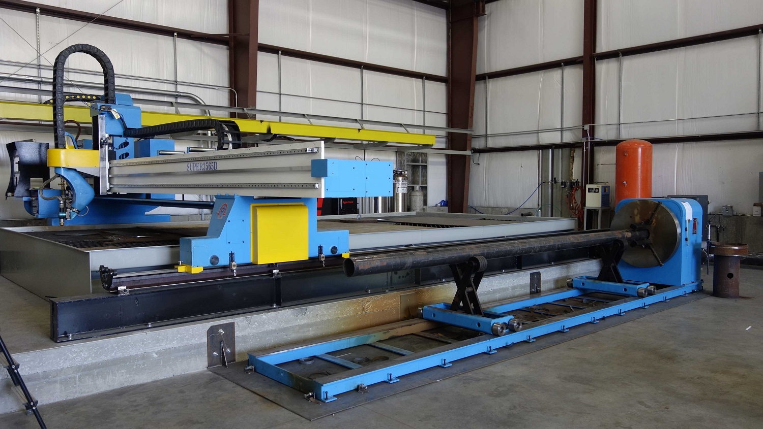 Gantry Type Fiber Laser Cutting CNC Machine