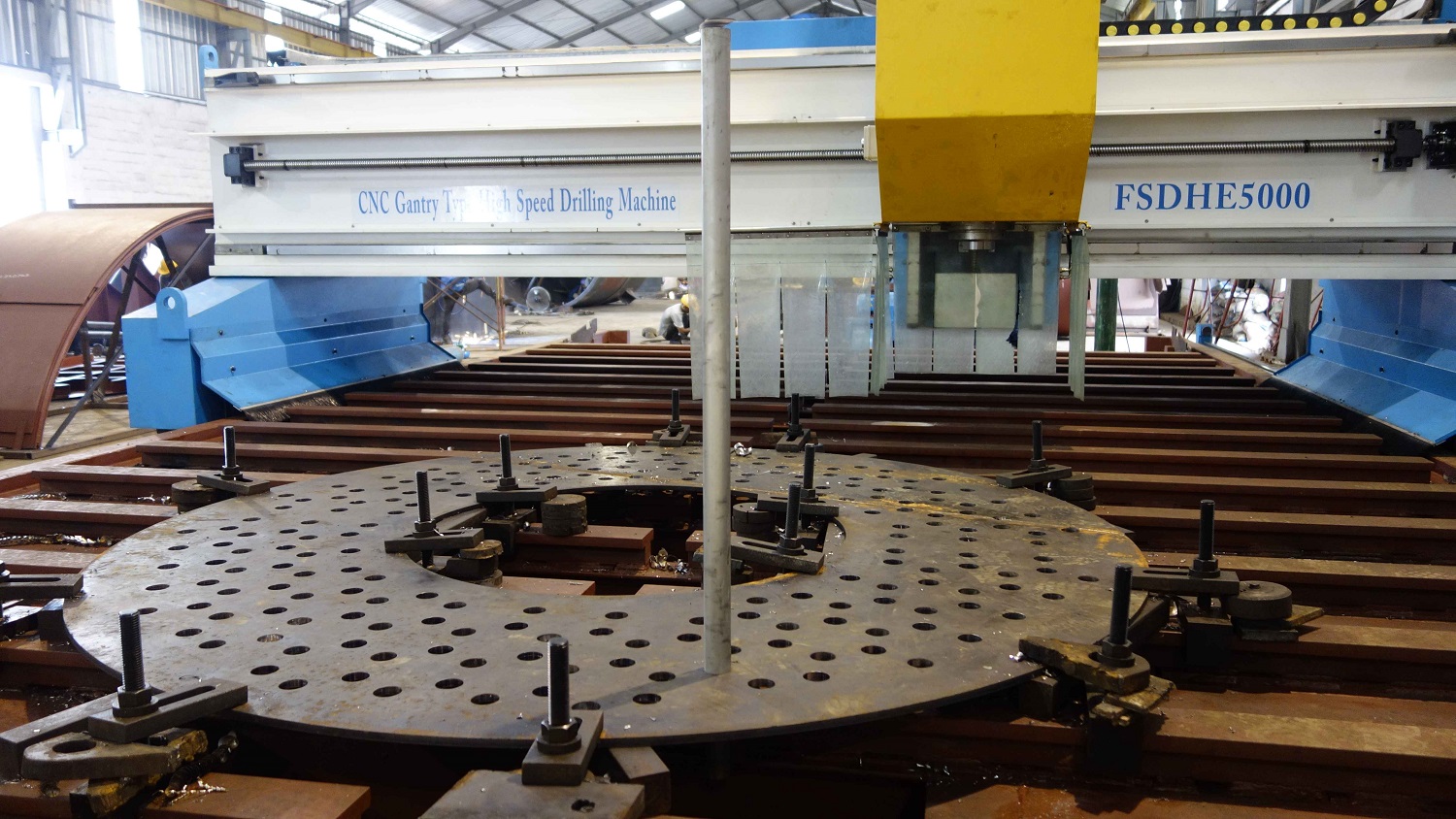 Gantry Type Fiber Laser Cutting CNC Machine