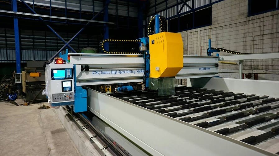 CNC High Speed Extendable Type Plate Drilling Machine - FSDHE