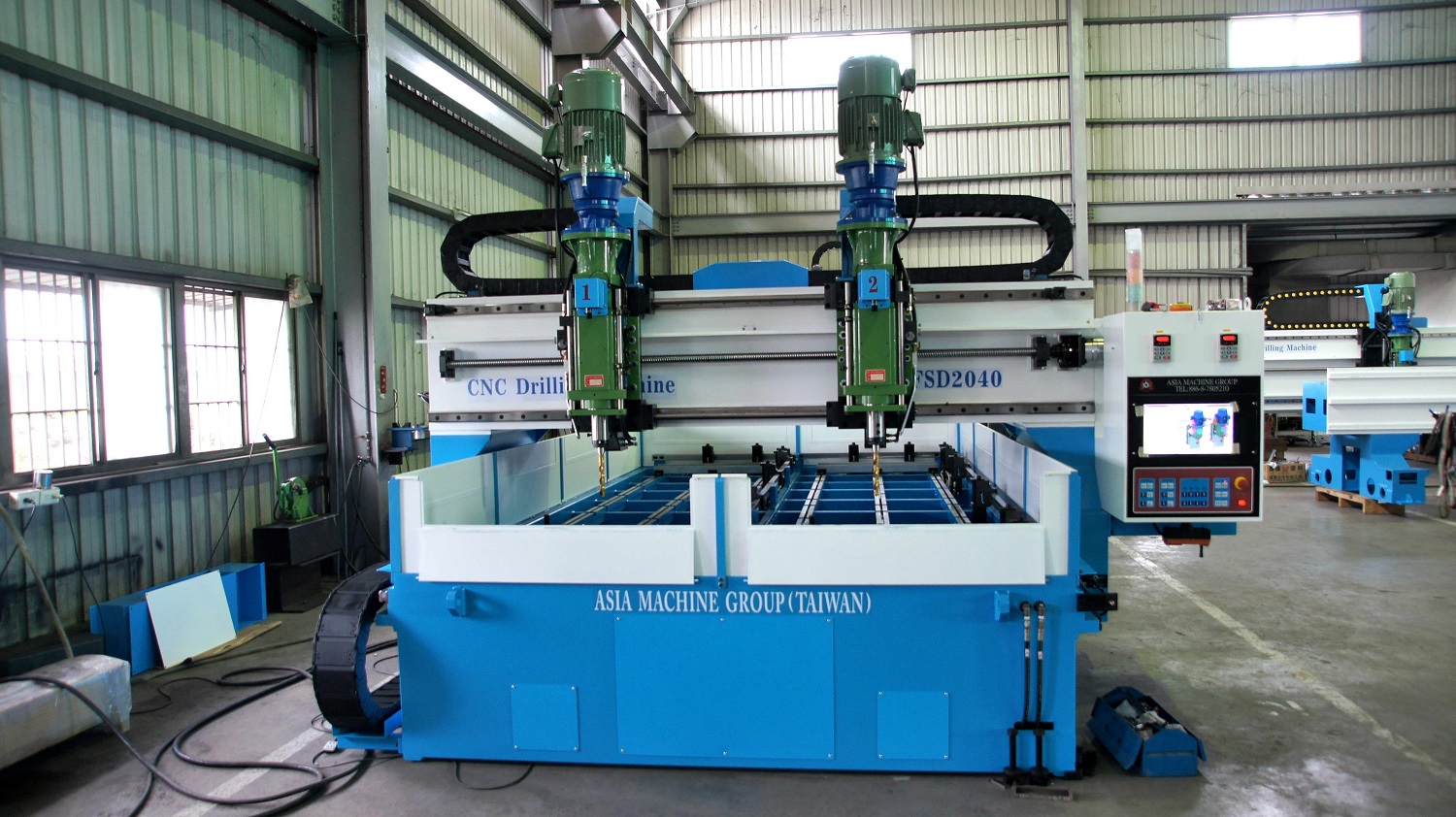 Gantry Type Fiber Laser Cutting CNC Machine