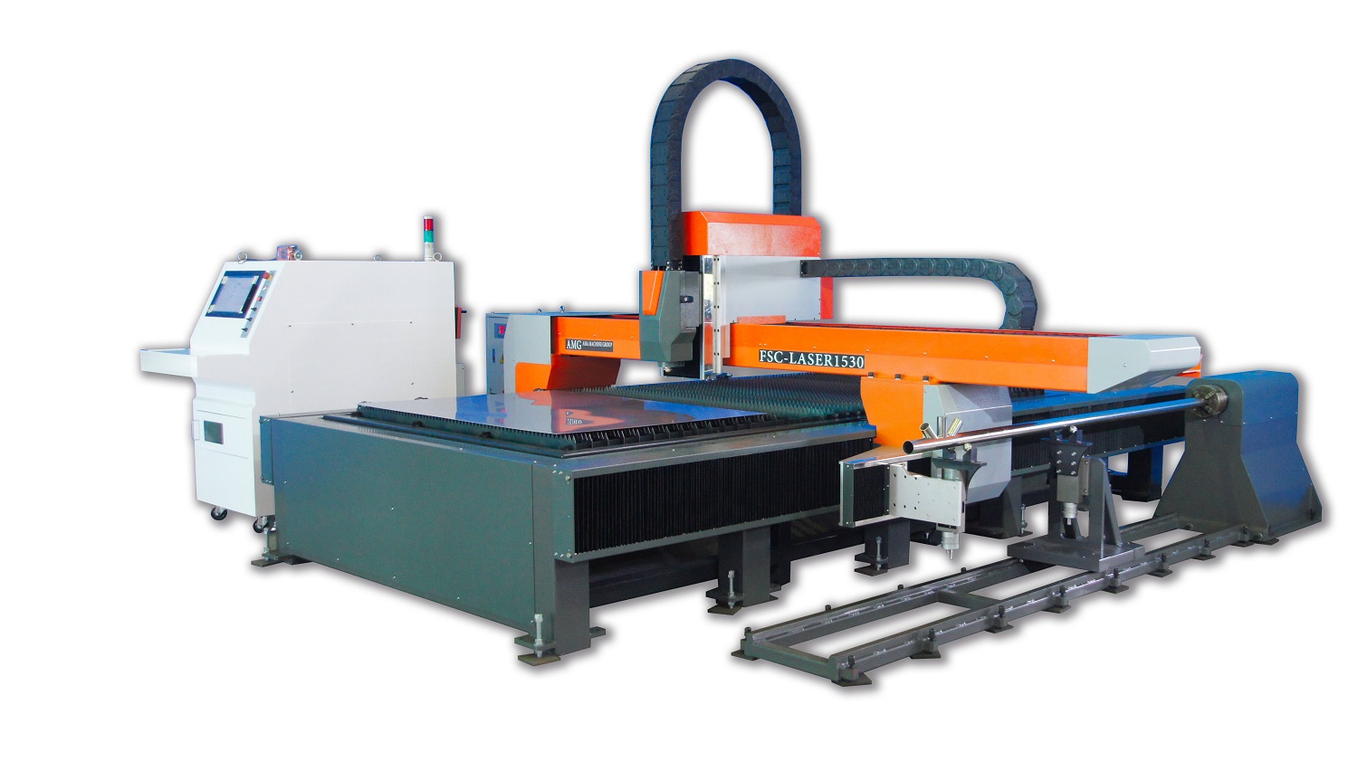 Gantry Type Fiber Laser Cutting CNC Machine