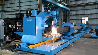 CNC Round/Rectangle Pipe Cutting Machine - Pipe FSP Model