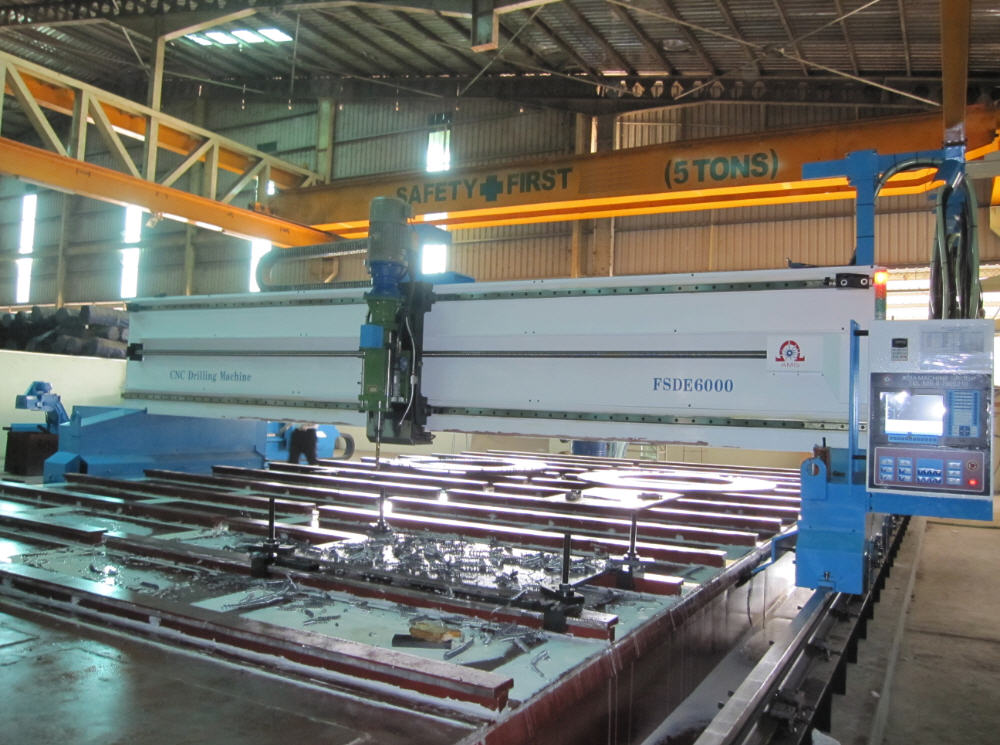 Gantry Type Fiber Laser Cutting CNC Machine