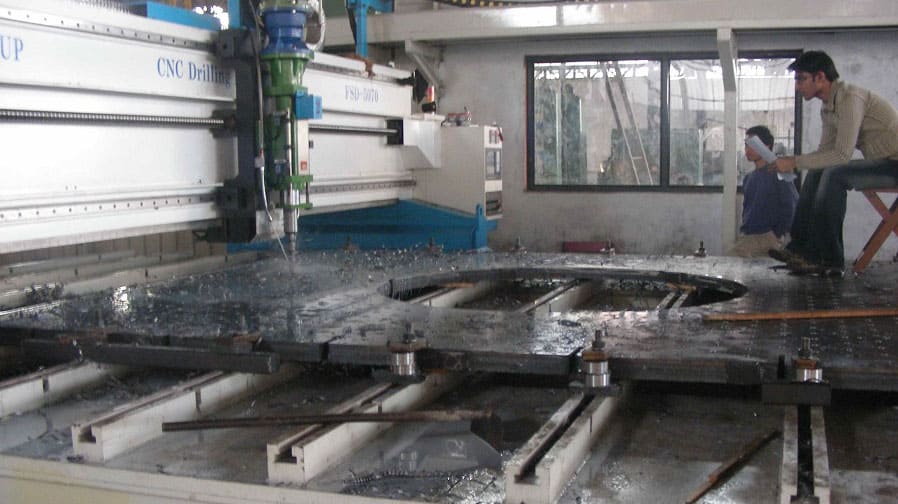 CNC Normal Speed Extendable Type Plate Drilling Machine - FSDE